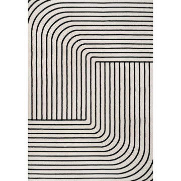 Odense Minimalist Angle Geometric Area Rug